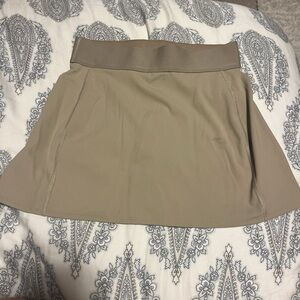 Aritzia Tan Mini Skirt